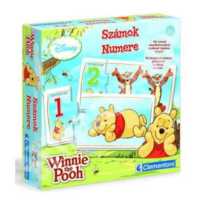 Puzzle numere Winnie the Pooh, CL60298, Clementoni