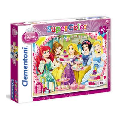 Puzzle Petrecere Regala Princess, 60 piese, CL26911, Clementoni