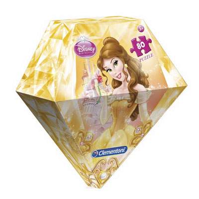 Puzzle Princess Diamond Belle, 80 piese, CL06904, Clementoni