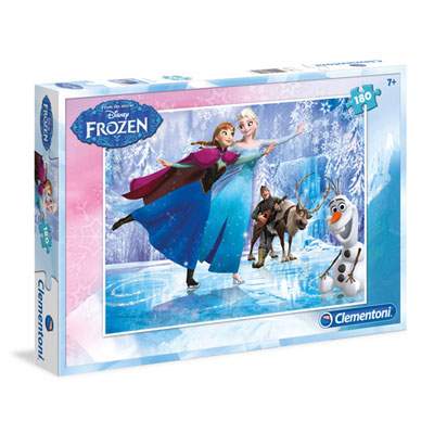 Puzzle special Frozen, 180 piese, CL07318, Clementoni