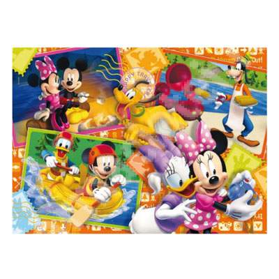 Set puzzle special Mickey Mouse, 2 puzzle x 20 piese, CL07006, Clementoni