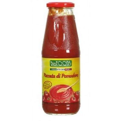 Rosii pasate cu busuioc Bio Foods, 720g, La Finestra Sul Cielo