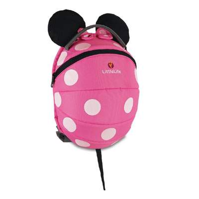 Rucsac pentru copii roz Disney Minnie, L12440, Little Life
