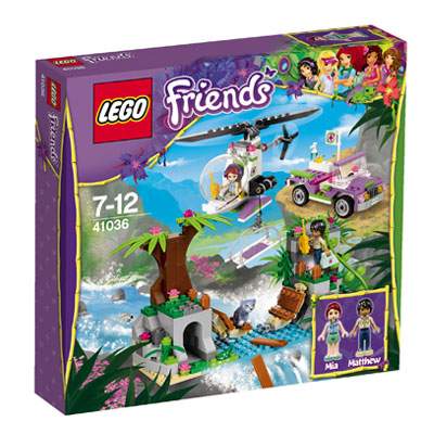 Salvarea de la podul din jungla Friends, 7-12 ani, L41036, Lego