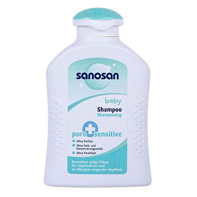 Sampon pentru copii Pure Sensitiv, 200 ml, Sanosan