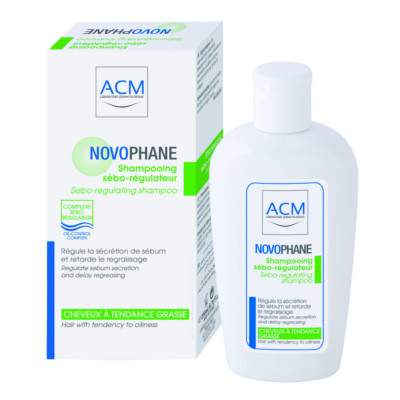 Sampon sebo-reglator Novophane, 200 ml, Acm