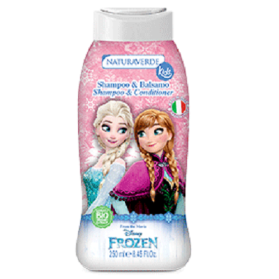 Sampon si balsam pentru copii Frozen, 250 ml, Naturaverde