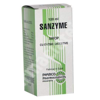 Sanzyme sirop, 250 ml, Pharco