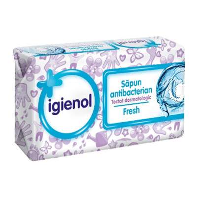 Sapun antibacterian cu Fresh, 100 g, Igienol