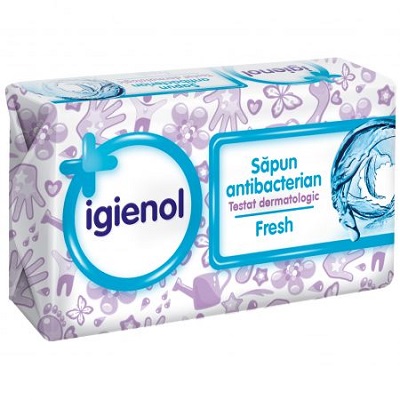 Sapun antibacterian - Fresh, 100 gr, Igienol