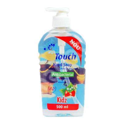 Sapun lichid Kids cu aroma de capsuni, 500 ml, Touch