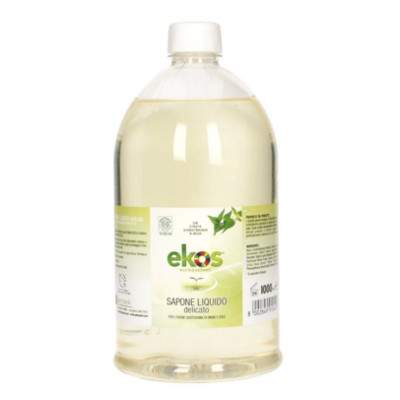 Sapun lichid delicat Eco Bio pentru maini si fata Ekos, 1 L, Pierpaoli