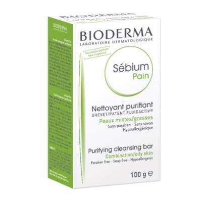 Sapun pentru piele mixta sau grasa, Sebium, 100 g, Bioderma