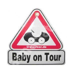 Semn de masina Baby on Tour, 80210, Reer