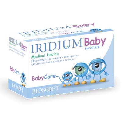 Servetele sterile Iridium Baby, 28 bucati, BioSoft