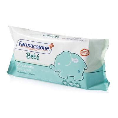 Servetele umede pentru copii Farmacotone, 60 bucati, Sisma SPA