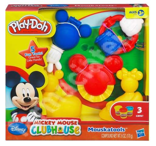 Set de modelat Mickey Mouse Play-Doh, HBA0556, Hasbro