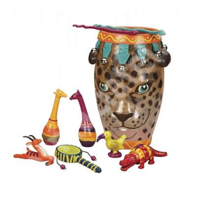 Set instrumente in Toba Leopard, 2-6 ani, 015897, B.Toys