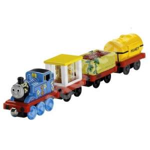 Set locomotica cu 3 vagoane Thomas&Friends, R9471, Mattel