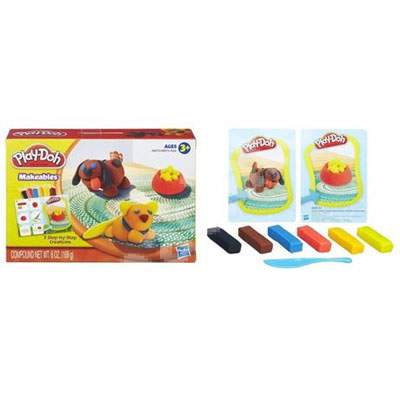 Set pasta de modelat animale Play-Doh, HBA6074, Hasbro