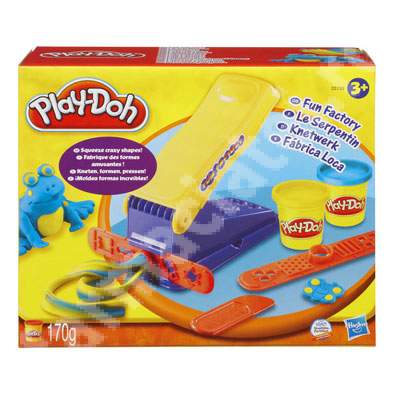 Set pasta de modelat Basic Fun Factory Play-Doh, HB90020, Hasbro