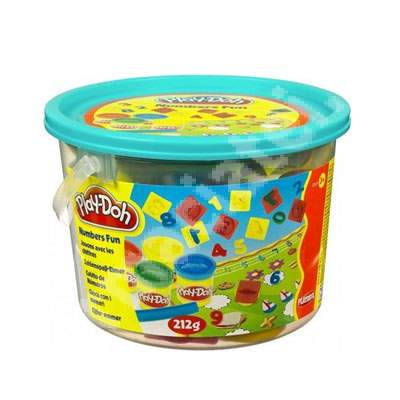 Set pasta de modelat Pd Mini Bucket Asst Play-Doh, HBA23414, Hasbro