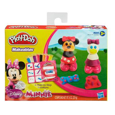 Set pasta de modelat Play-Doh Minnie, HBA5729, Hasbro