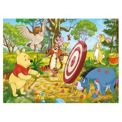 Set puzzle Winnie the Pooh, 2 puzzle x 20 piese, CL07002, Clementoni