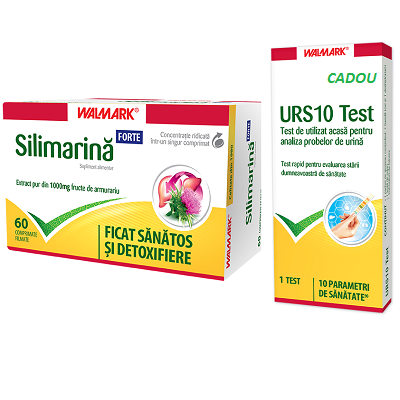 Silimarina Forte + test Urs10, Walmark