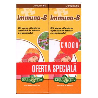 Sirop Immuno B, 150+150 ml, Erba Vita