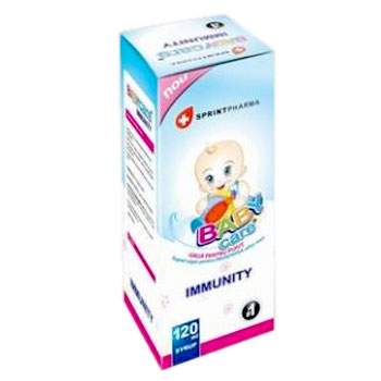 Sirop pentru copii Baby Care Immunity, 120 ml, Sprint Pharma