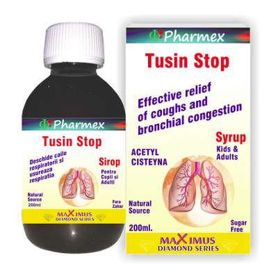 Sirop Tusin Stop, 100 ml, Pharmex