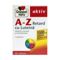 A-Z Retard cu Luteina, 30 tablete, Doppelherz Aktiv, Queisser Pharma