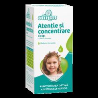 Alinan Atentie si Concentrare,  1an, 150 ml, Fiterman Pharma