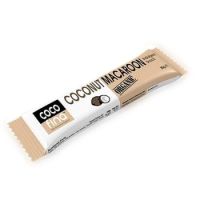 Baton Organic cu cocos macaroon, 35 g, Cocofina