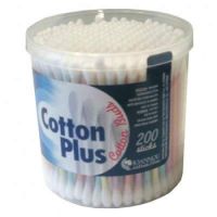 Betisoare igienice Cotton Plus, 200buc, CMC