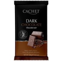 Ciocolata neagra 54%, 300 g, Cachet