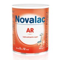 Formula lapte praf pentru combaterea regurgitatiilor AR, Gr. 0-12 luni, 400 g, Novolac