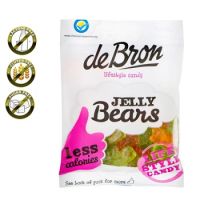 Jeleuri gumate cu aroma de fructe Jelly Bears, 90 g, DeBron 