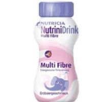 NutriniDrink Multi Fibre capsuni, 200 ml, Nutricia