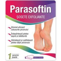 Sosete exfoliante Parasoftin, 1 pereche, Adex Cosmetics