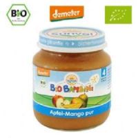  Piure Bio de mere si mango Bio Bambini, +4luni, 125 g, Sunval