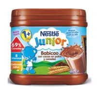 Pudra de cereale cu cacao - Junior Babicao, +12 luni, 400 g, Nestle