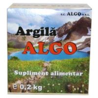 Pulbere argila, 200 g, Algo
