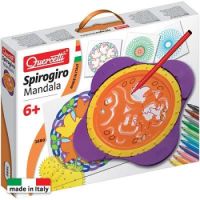 Set creativ Mandala Spirogiro, Quercetti