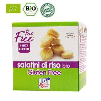 Snack Bio din Orez fara gluten, 120 g, La Finestra Sul Cielo