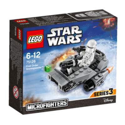 Snowspeeder Ordinul Intai Star Wars, 6-12 ani, L75126, Lego