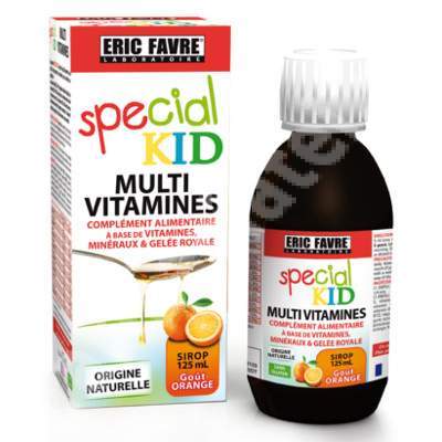 Special Kid Multivitamine sirop, 125 ml, Laboratoarele Eric Favre