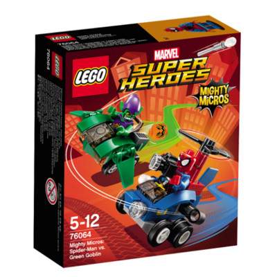 Spider Man vs Green Goblin Marvel Super Heroes, 5-12 ani, L76064, Lego