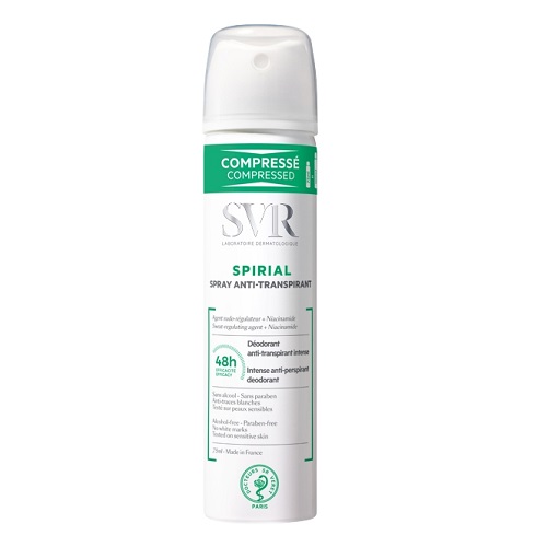 Spray antiperspirant Spirial, 75 ml, SVR